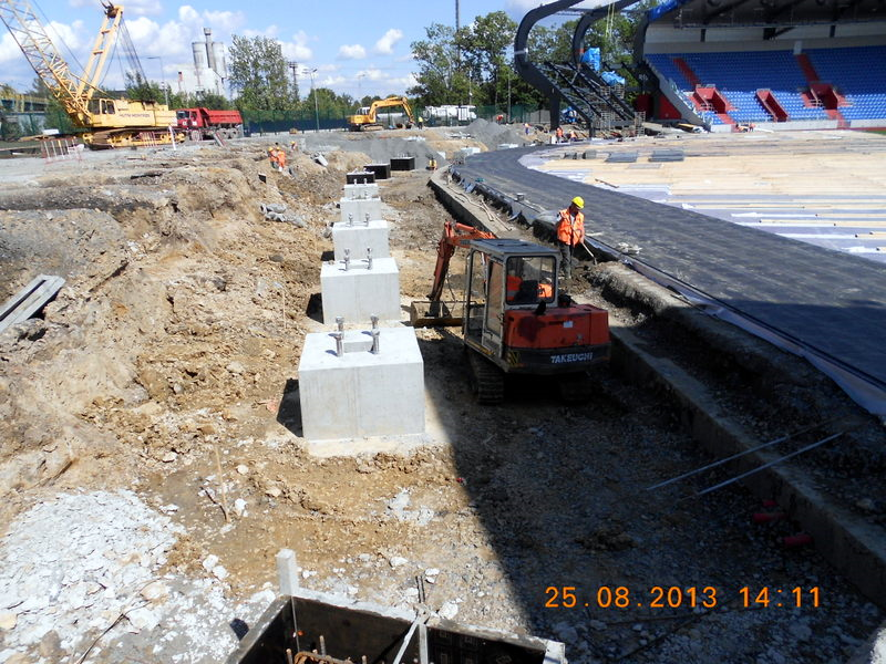 Rekonstrukce Městského stadionu v Ostravě - Vítkovicích - II. etapa